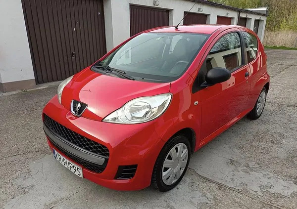 świętokrzyskie Peugeot 107 cena 8200 przebieg: 142000, rok produkcji 2009 z Kraków